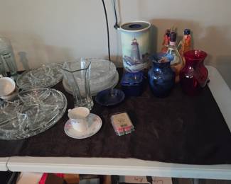 Antique glassware