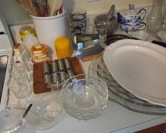 Vintage dishes