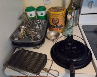 Cast iron baking