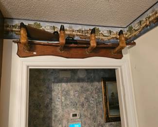 Deer Hoof Gun Rack