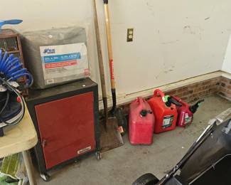 Gas cans and Tools