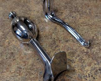 Sklar Chrome Vaginal Retractor And Miltex Stainless Steel Weighted Speculum