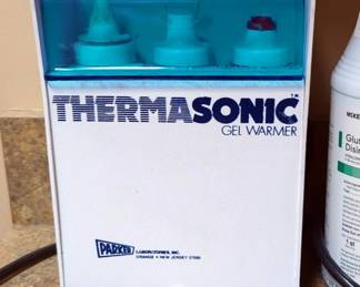 Parker Laboratories Thermasonic Gel Warmer, Model 8203, And McKesson Glutaraldehyde Disinfectant 