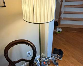 Vintage Fluted Shade Floor Lamp