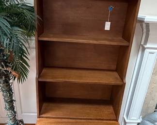 Mid-Century Modern Walnut Bookcase with Cabinet by Broyhill