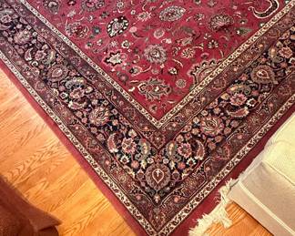 Antique Persian Mashad Rug