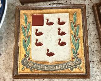 Heemstede Coat of Arms Ceramic Tile