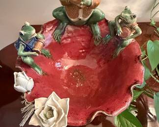 Appletree Design Frogalina Ceramic Bowl