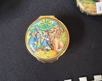 Wizard of Oz Enamel Trinket Box