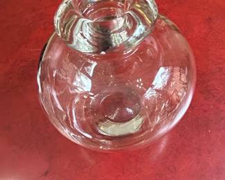 Clear Glass Bud Vase