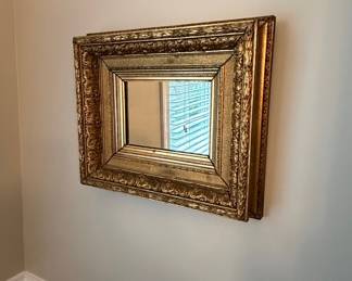 Ornate Giltwood Wall Mirror, Baroque Style