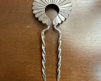 Navajo Sterling Silver Hairpin