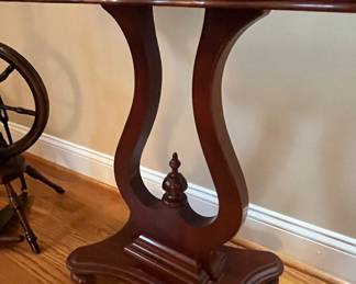Empire Lyre Base Flip-Top Game Table