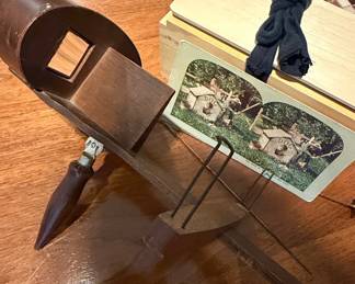 Stereoscope with Stereoview Card