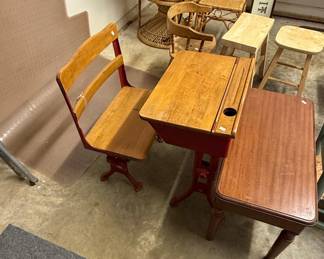 Vintage American Seating Co. School Desk