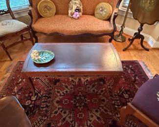 Victorian Style Loveseat and Armchair Set