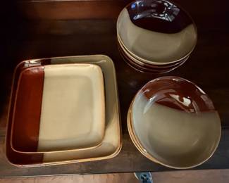 Sango Eclipse Brown (4976) Stoneware Dinnerware