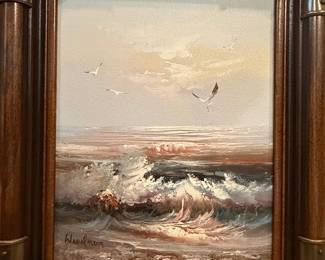 Seascape Oil Painting (Attributed to H. Gailey)