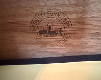 Vintage Bassett Furniture Wood Dresser/Chest