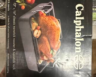 Calphalon 13" x 16" Classic Nonstick Roaster and Rack