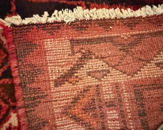 Hand-Knotted Tribal Geometric Wool Rug