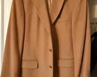 Club Room by Charter Club 100% Camel Hair Blazer