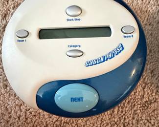 Hasbro Catch Phrase Electronic Handheld Game (2004/2009 Edition)