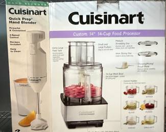 Cuisinart Custom 14 Food Processor and Quick Prep Hand Blender