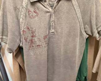 Guess Vintage Graphic Polo Shirt