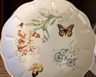 Lenox Butterfly Meadow Monarch Dinner Plate
