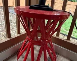Red Tam Tam Stool