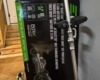 EGO Power+ 21-inch Select Cut Self-Propelled Mower (LM2135SP) and String Trimmer Kit