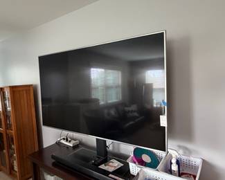 LG Flat Screen Television with Pedestal Stand