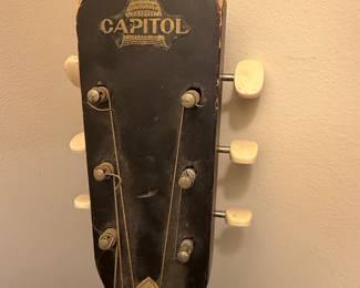 Vintage Capitol Acoustic Guitar