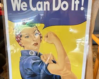J. Howard Miller 'We Can Do It!' Poster Reproduction