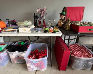 Assorted Halloween Holiday Decor and Party Supplies
