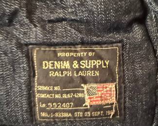 Denim & Supply Ralph Lauren American Flag Puffer Vest