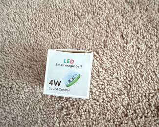 LED Small Magic Ball 4W Sound Control
