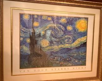 Vincent van Gogh 'The Starry Night' Framed Print by NorthWest Publishing (1999)