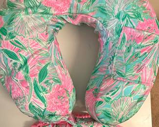 Lilly Pulitzer "Paradise Found" Travel Neck Pillow and Eye Mask Set