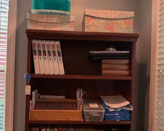 Samick Dark Wood 5-Shelf Bookcase