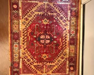 Antique Caucasian Kazak Rug