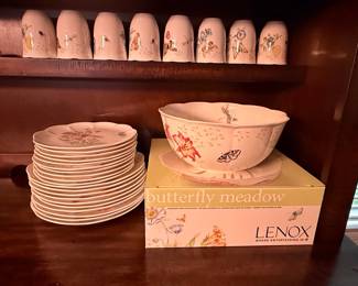 Lenox Butterfly Meadow Porcelain Dinnerware Collection