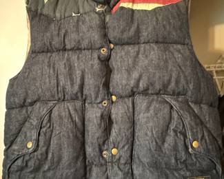Denim & Supply Ralph Lauren American Flag Puffer Vest