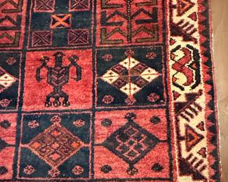 Vintage Baluch Tribal Rug