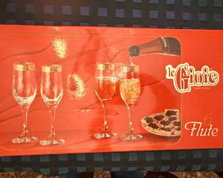 Le Gioie Made in Italy Set of 6 Champagne Flutes