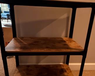 3-Tier Industrial Style Rolling Utility Cart