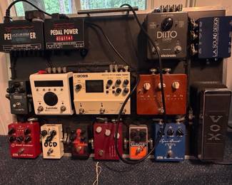 Professional Custom Guitar Pedalboard Setup