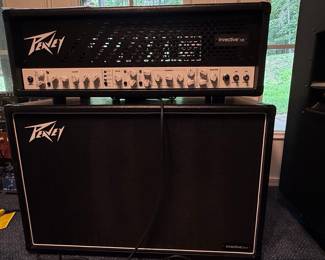 Peavey Invective.120 Head and Invective.212 Cabinet with MIDI Footswitch