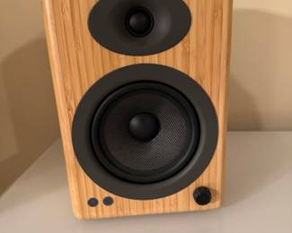 Audioengine A5+ Bamboo Wireless Bluetooth Bookshelf Speakers